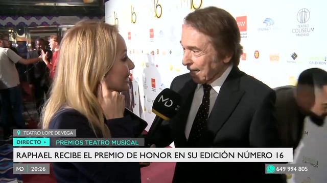 Raphael En Telemadrid, Premio De Honor. 10/06/2024 /Рафаэль. Интервью каналу T