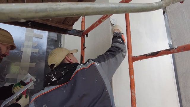 Технология нанесения декоративной штукатурки Ceresit на смотреть онлайн