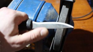 Почему не так? Заточка ножа на точильном станке