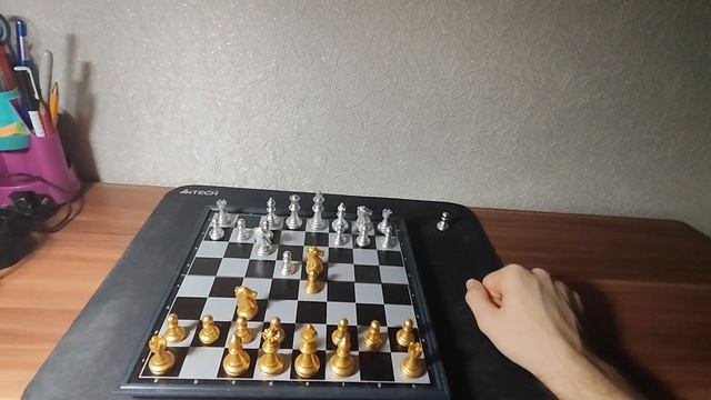 Шах и мат конем и ферзем, очень хитрая и сильная ловушк смотреть онлайн
