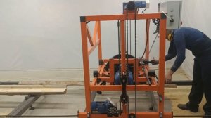 Дисковая углоповоротная пилорама Лесник 550У