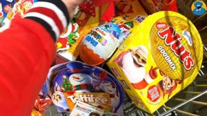 Мега Выпуск! Конфеты и Сладости 🤯! Shopping a lot of candy, Kinder, M&