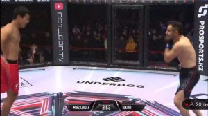 Бой Еркебұлан Тоқтар нокаут