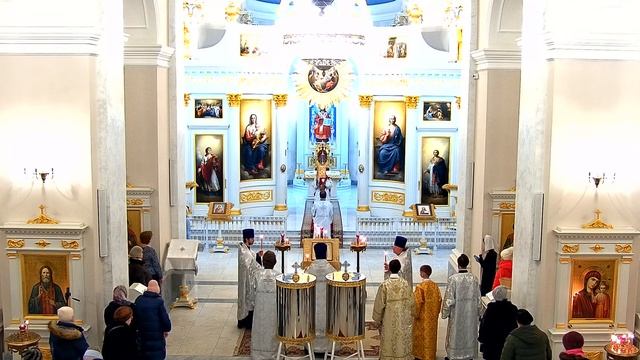 18.01.2024 18-00 Прямая трансляция в Храме Рождества Христов?