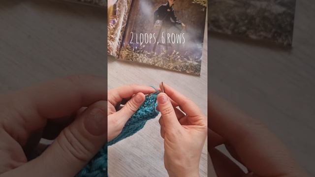 Воздушный и очень объёмный узор спицами🧶❤️knitting pattern. смотреть онлайн