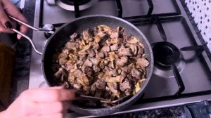 Как готовить Говяжьи сердце и печень п -How to cook beef heart and