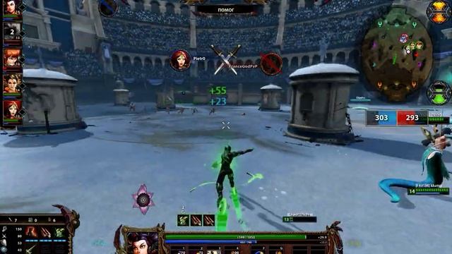 Smite. Арена. Нэчжа. Полная катка. Игра за ассасина без танка (не гайд) смотреть онлайн