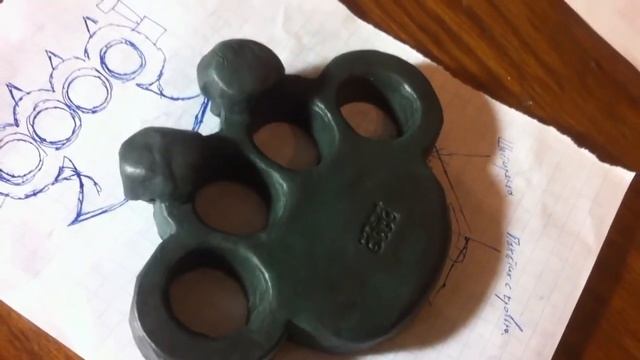 Как сделать кастет / How to make a Knuckle Duster смотреть онлайн