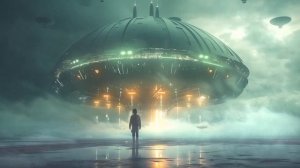 Contact + Atmospheric Space Ambient Music + Sci- Fi Guitar Soundscape