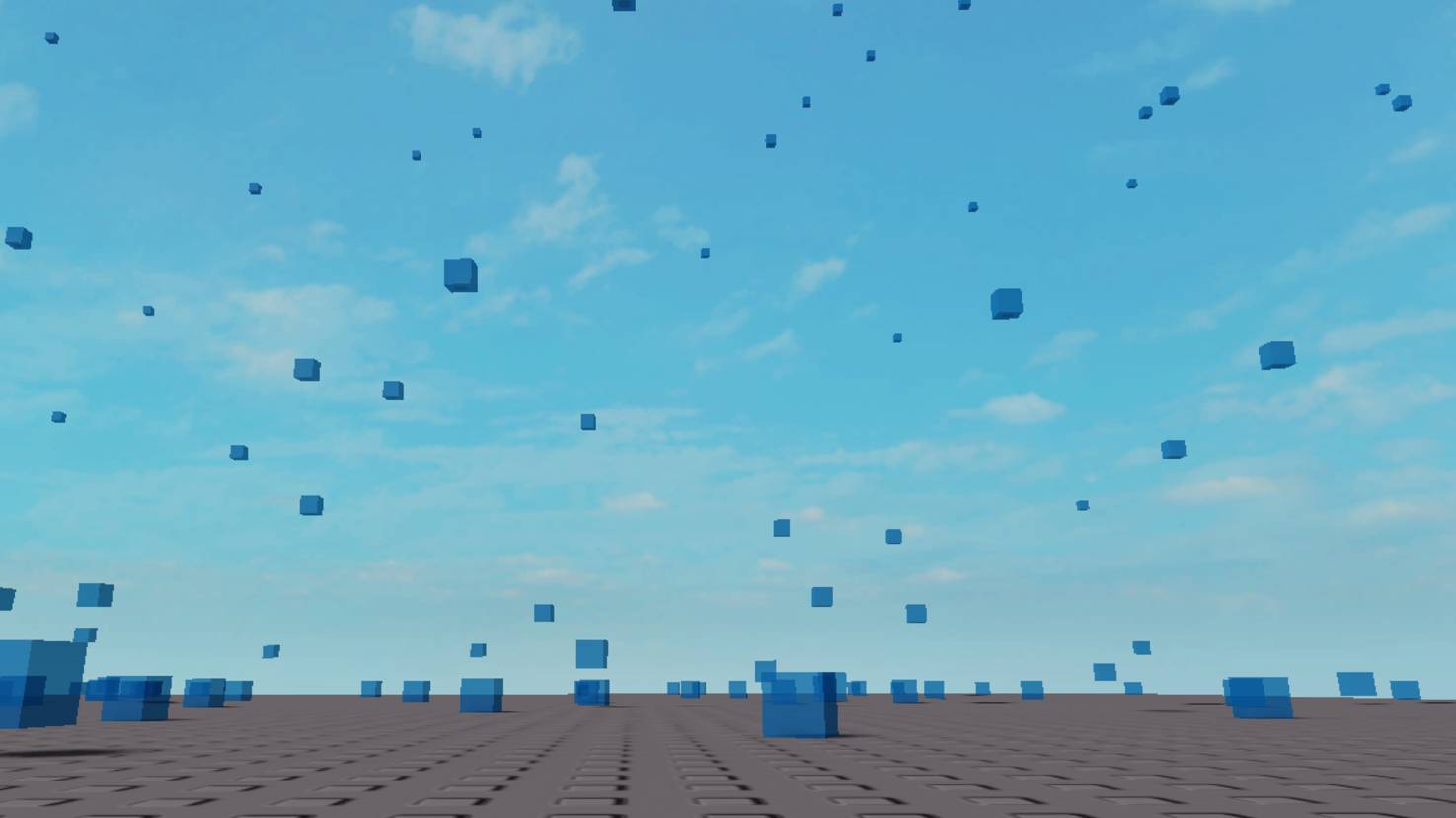 как сделать дождь из кубиков в роблокс студио | roblox studio гайд смотреть онлайн
