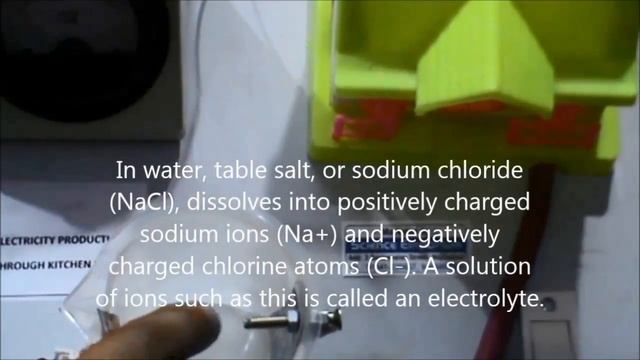 Производство электроэнергии через соленую воду