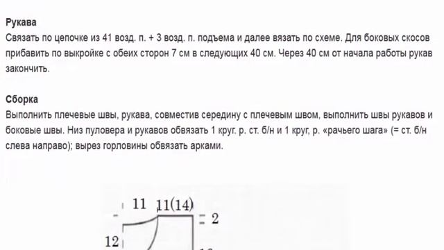 Летний ажурный пуловер смотреть онлайн
