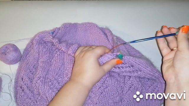 Что мы с тётей вяжем! В этот плед я влюбилась... смотреть онлайн