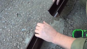 Соединитель желоба заглушка желоба водостока своими ?