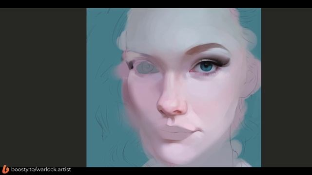 Red-haired Girl - Long Video  [#draw #digitalart  #art #photoshop]