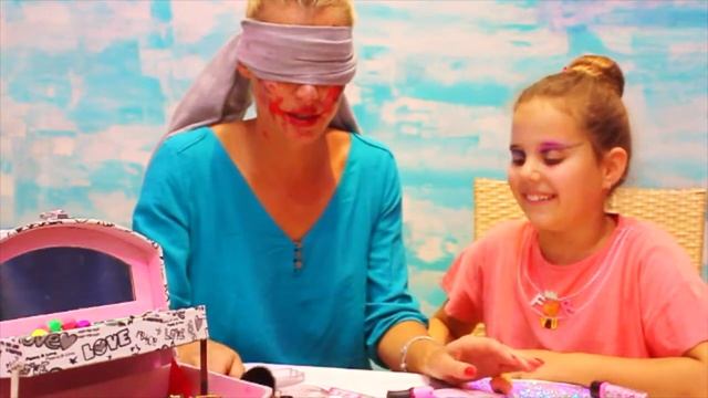 Челлендж Макияж с закрытыми глазами MAKE UP!