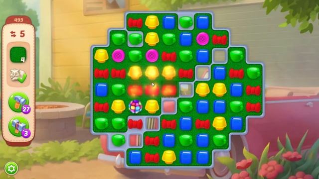 Homescapes. 493 уровень. смотреть онлайн