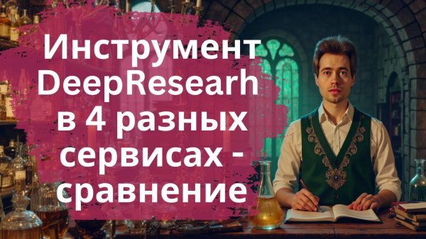 DeepResearch исследования в разных нейросетях - сравнение ChatGPT, Grok, Perplexity, Manus
