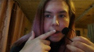 АСМР макияж слюнкой 🌜