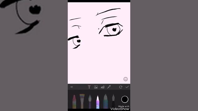 Рисуем глаза Ято♡ смотреть онлайн