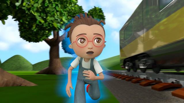 История №3 "Дерево на путях"- Super Minds 2 - Unit 3 - "The tree on the track". смотреть онлайн