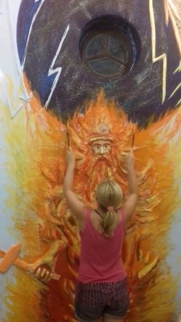 Рисование двумя руками. Лилианна смотреть онлайн