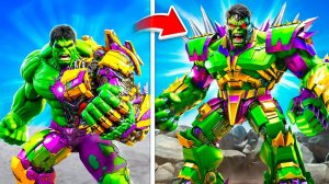 Прокачал Халка в Робота Халка в ГТА 5