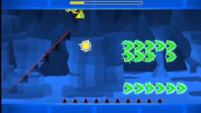 самый лёгкий уровень в Geometry Dash смотреть онлайн