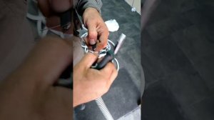 Простейшее крепление протяжки к кабелю для затяжки в ?