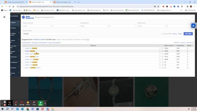Etsy и SaleSamurai как работать с Фильтром слов