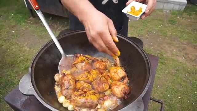 Сочные вкусные перепёлки в казане рецепт от Жоржа смотреть онлайн