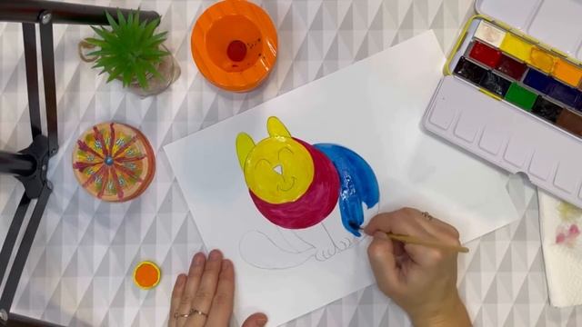 FoxArt представляет. Урок 4. Рисуем Котика смотреть онлайн