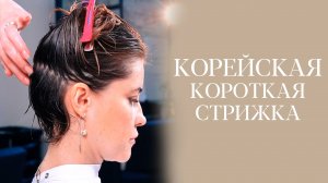 DEMETRIUS | Корейская стрижка на короткие волосы | Стрижка блейдом