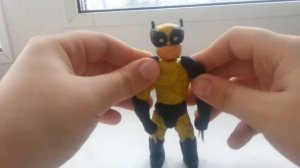 Росомаха из пластилина!