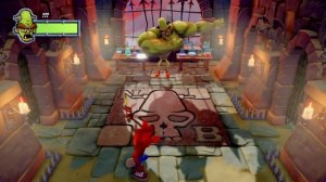 Все боссы crash bandicoot 1 и секретная концовка [Сделано Dexom]