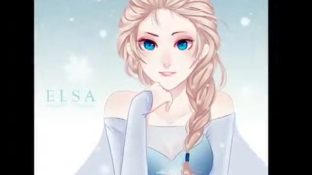 Эльза и Анна аниме смотреть онлайн