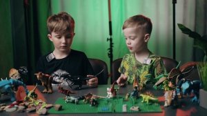 ОБЗОР КОЛЛЕКЦИИ LEGO/ЛЕГО ДИНОЗАВРОВ
