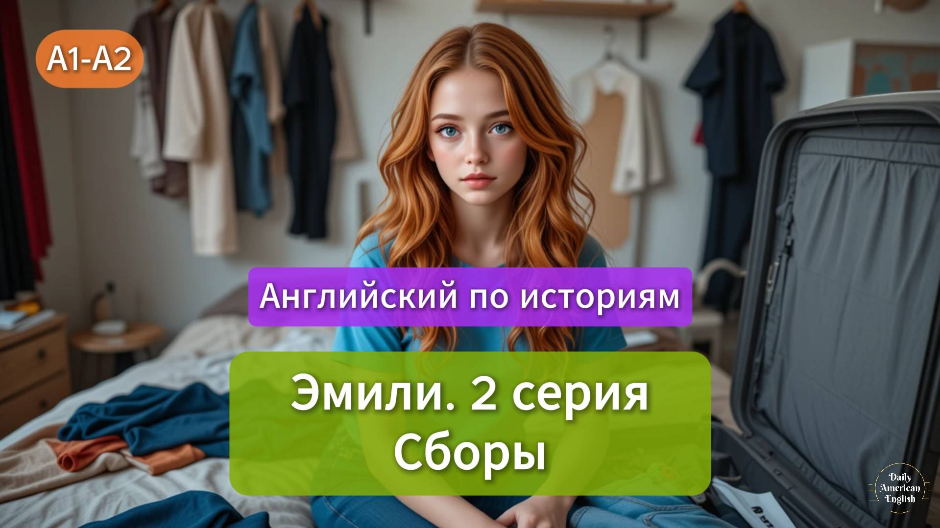 Английский на слух для начинающих | Истории Эмили | 2 серия