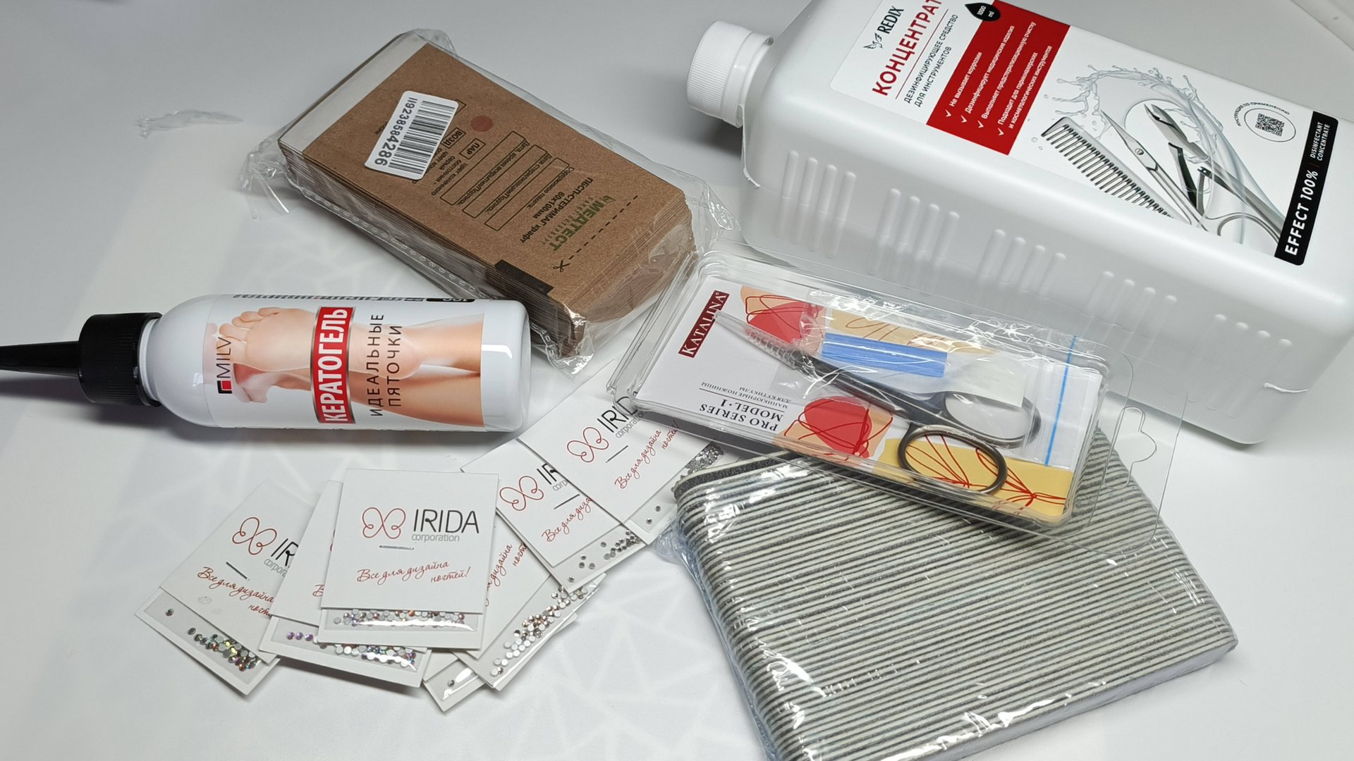 Распаковка маникюрных товаров с Ozon💥 смотреть онлайн