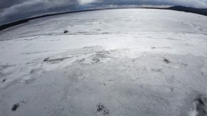 Путь по весеннему льду: аэролодка в действии. Кольский полуостров. 4К