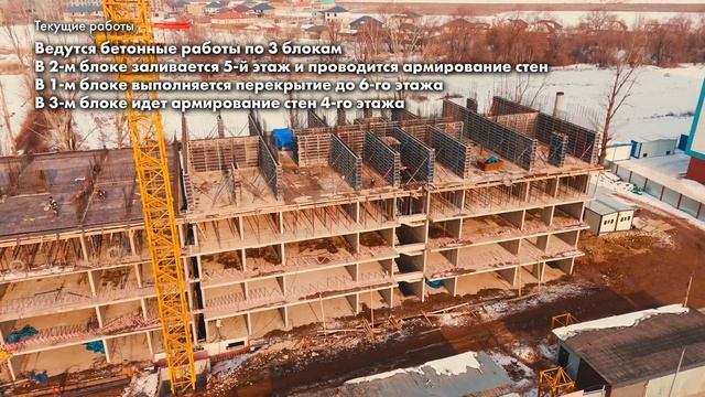 Ход строительства ЖК East Residence — февраль 2025