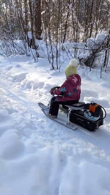 снегокат с мотором смотреть онлайн