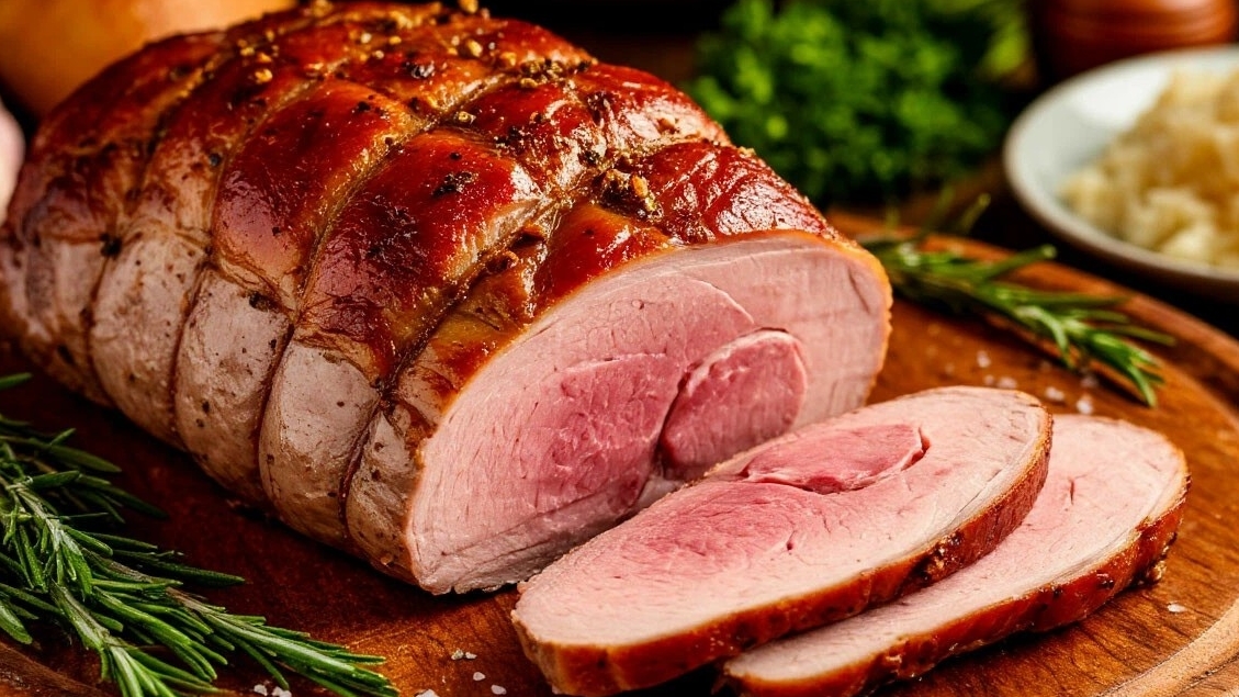 Запекаем мясо на ужин. смотреть онлайн