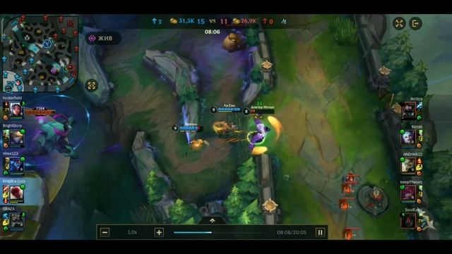 Монтаж wild rift