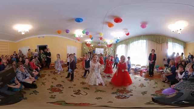 Видео 360 🎥 Видеосъёмка 360° на выпускной в детском саду! 🌟  #rutube360