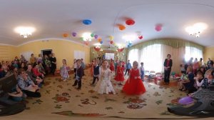 Видео 360 🎥 Видеосъёмка 360° на выпускной в детском саду! 🌟  #rutube360
