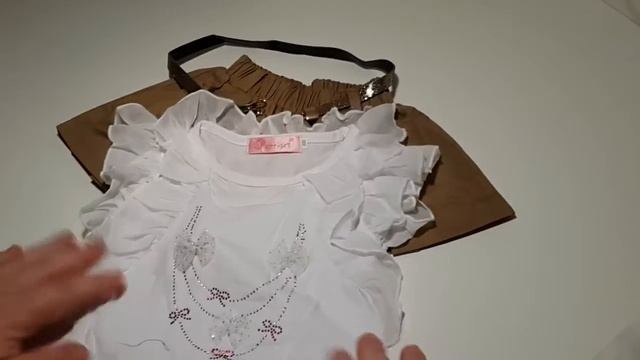 Посылка из Китая № 48 обзор детские вещи для девочки летние костюмы бренд смотреть онлайн