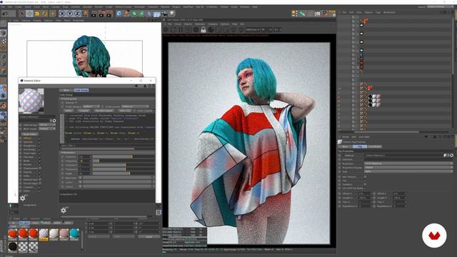 14-Texturing of fabrics and finalization of the setting 2