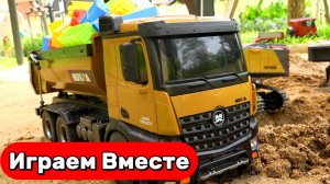 Машинки мультики ! 🚚 Самосвалы и мусоровозы в деле — весёлые приключения техники