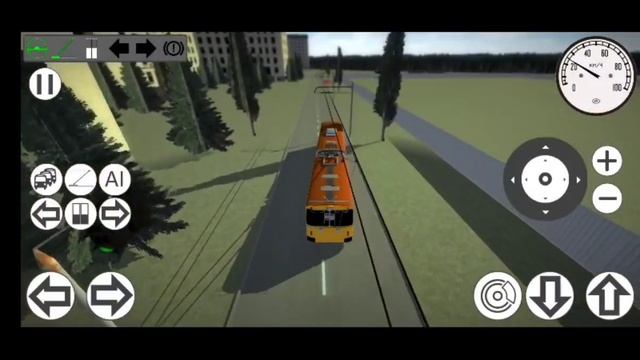 Micro Trolleybus Simulator | ЗиУ-10, Line 1